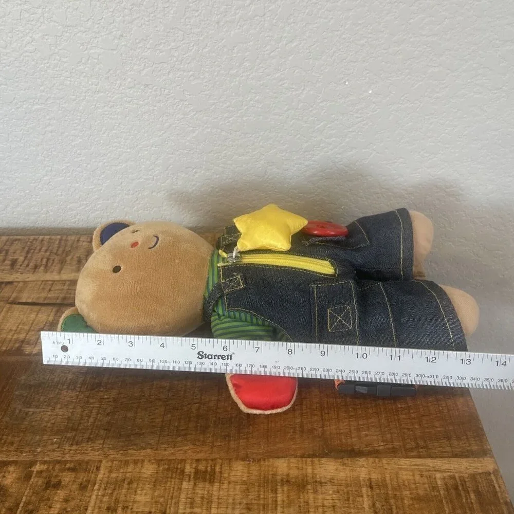 Melissa & Doug K's Kids Teddy Wear Plush Bear Educational Toddler Toy Learn To
